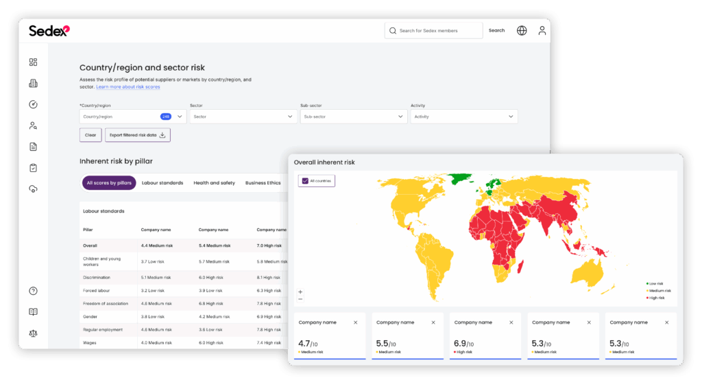 Sedex Platform Map Your Supply Chain