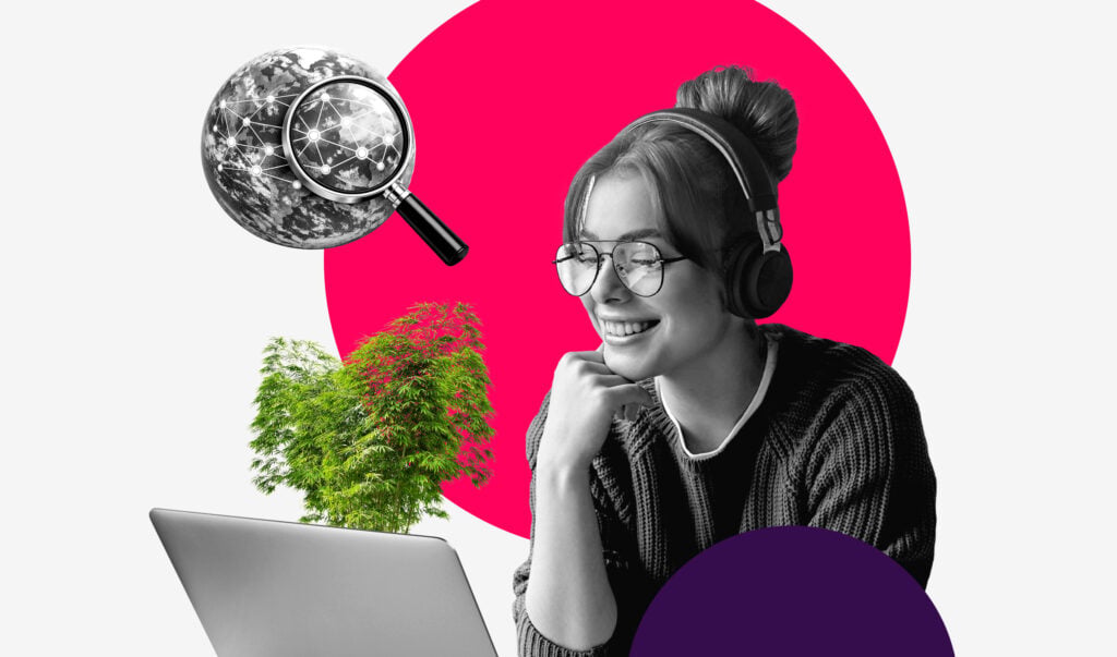 Women watching a Sedex and Unilever webinar on a laptop